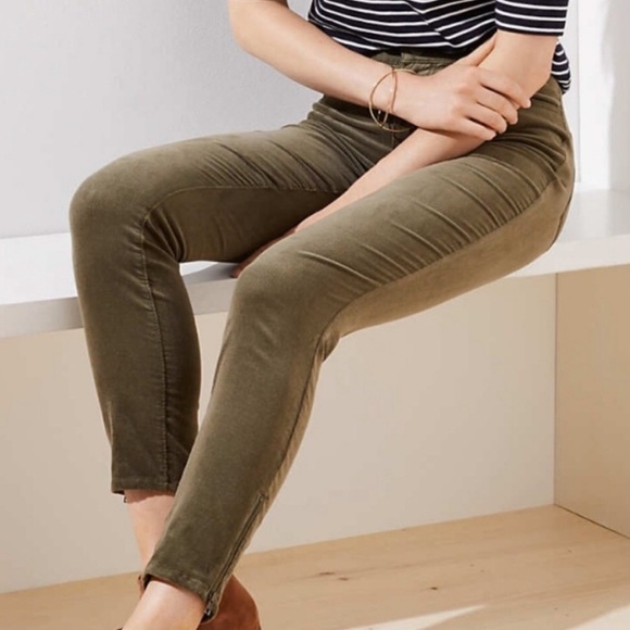 LOFT Denim - Loft Green Corduroy Pants NWT